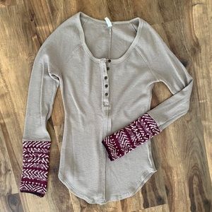 Free People Thermal Top